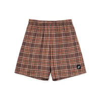 BoTT CHECK MESH SHORT BROWN