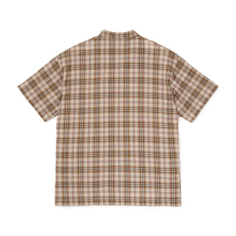 BOTT GAUZE S/S SHIRT BROWN