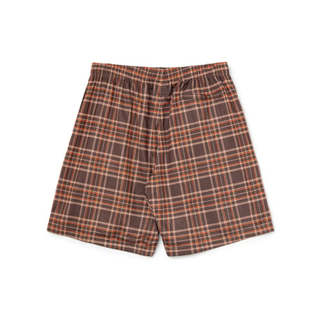BoTT CHECK MESH SHORT BROWN