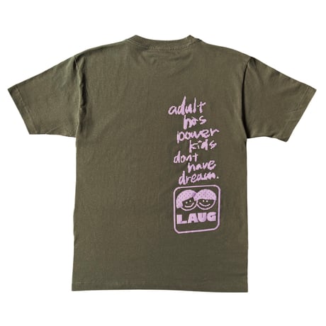 LAUG KID'S DON'T HAVE DREAM TEE OLIVE