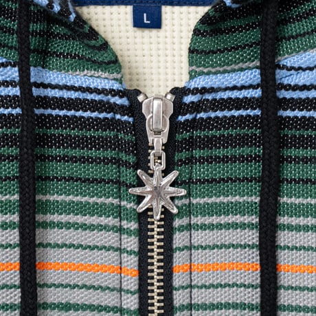 BOTT SERAPE RAGLAN ZIP HOODIE BLACK