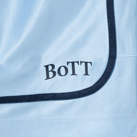 BOTT PIPED BASKETBALL SHORT LIGHT BLUE