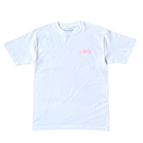 LAUG MINI LOGO TEE WHITE