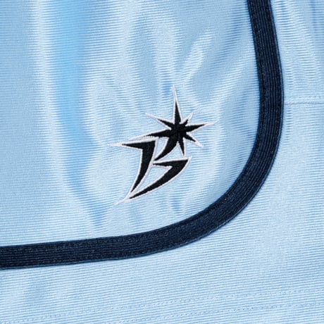 BOTT PIPED BASKETBALL SHORT LIGHT BLUE