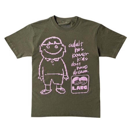 LAUG KID'S DON'T HAVE DREAM TEE OLIVE