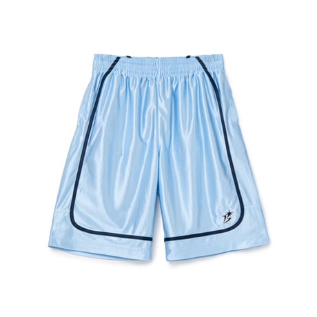 BOTT PIPED BASKETBALL SHORT LIGHT BLUE