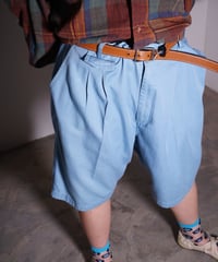 【vintage】70's 2tuck shorts slacks