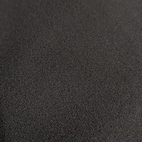 【UNIVERSAL TISSU】ウールジョーゼット ショートカーデ　クロ