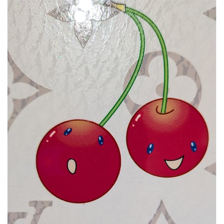 【在庫有・要問合作品】村上 隆「LV Cherry White Leather」シルクスクリーン