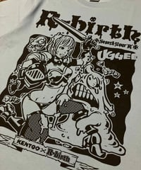 Girl Knight Booty T-shirts 限定ACID BLUE ver