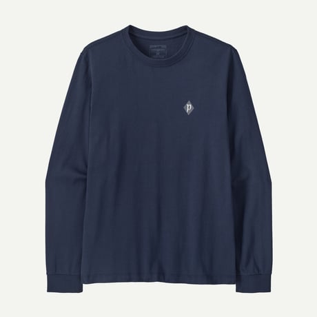 メンズ・ロングスリーブ・ミッドウェイト・ハット・トリッパー・スカイライン・Tシャツ /  Patagonia パタゴニア