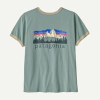 ウィメンズ・フィッツロイ・フットヒルズ・リンガー・ティー  / patagonia パタゴニア