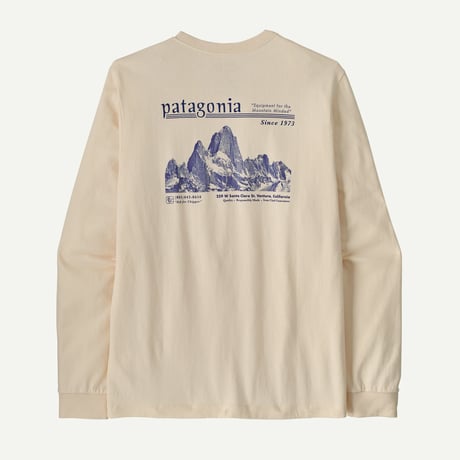 メンズ・ロングスリーブ・ミッドウェイト・ハット・トリッパー・スカイライン・Tシャツ /  Patagonia パタゴニア