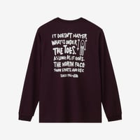 ロングスリーブスノーレッククルー（ユニセックス）/ ザノースフェイス THE NORTH FACE