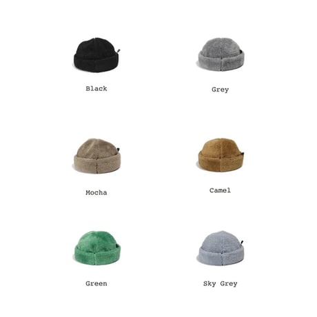 Kuna Fleece Cap（h263-207）/ halo commodity ハロコモディティ
