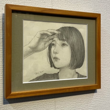 むらまつちひろ　「sea breeze」　16.5×19.5cm