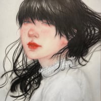 新家未来　「風の向こう側」　F6