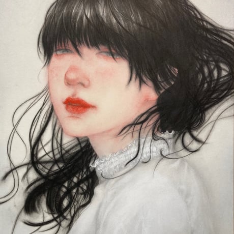 新家未来　「風の向こう側」　F6