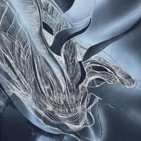 竹内美絵 　 「降り立つ」  F8号　(45.5×38.0cm)　Takeuchi Mie