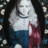 遅野井梨絵 「片翼のお姫様」 　P20号　Osonoi  Rie