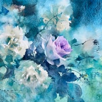 コヤマ大輔   「花 束」  28x38cm     Koyama Daisuke