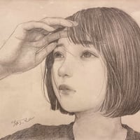 むらまつちひろ　「sea breeze」　16.5×19.5cm