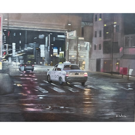 苛原 治  「面 影」  F3号　Irahara Osamu   22.0×27.3cm