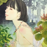 松平一民   「くくのち」 　F4号　33.3×24.2cm     Matsudaira Kazutami