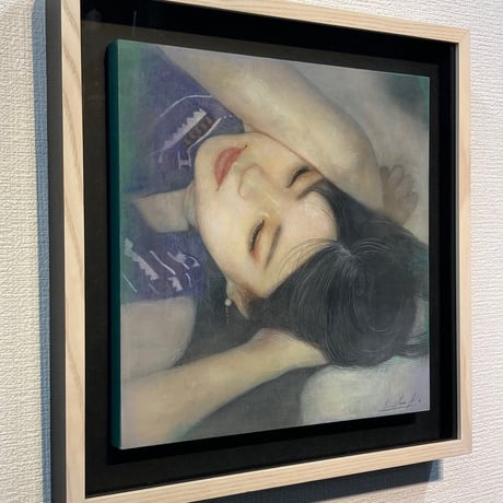 粉川江里子　「愛逢月(あいおいつき)」 S4号      Kokawa  Eriko