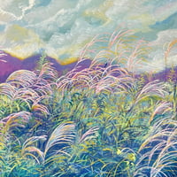 西山千晴 　 「風光 (ふうこう)」  F6号　(41.0×31.8cm)　Nishiyama Chiharu