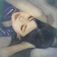 粉川江里子　「愛逢月(あいおいつき)」 S4号      Kokawa  Eriko