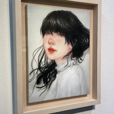 新家未来　「風の向こう側」　F6
