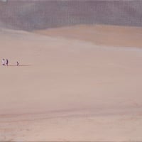 桜井 旭　「砂丘」　WF3号