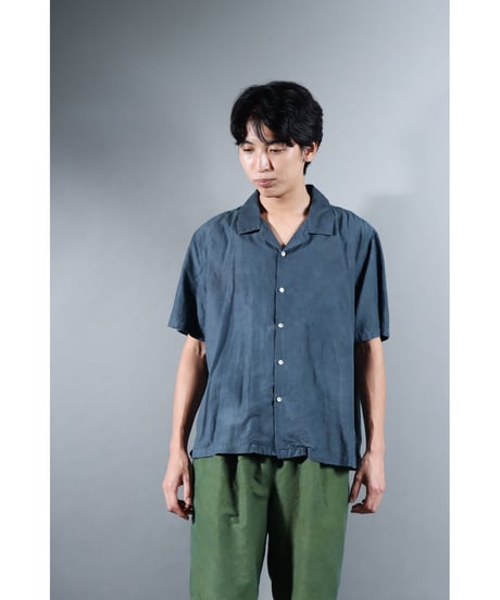 1.Kolumo / size1 / cotton silk / Silver blue