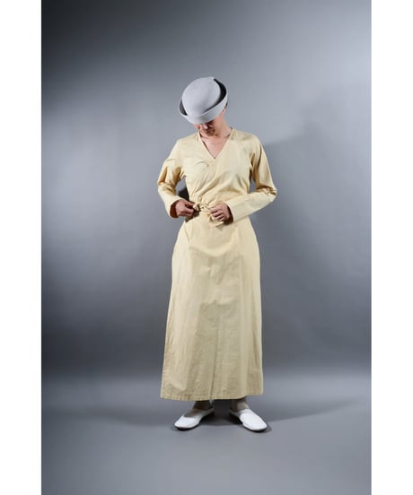 2.Pasan  / Coat dress / Organic cotton / size2 / Clove