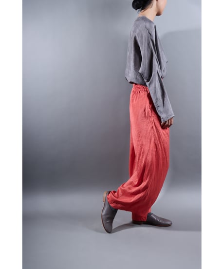 2.Lumo pants / Silk khadi / Sunset pink