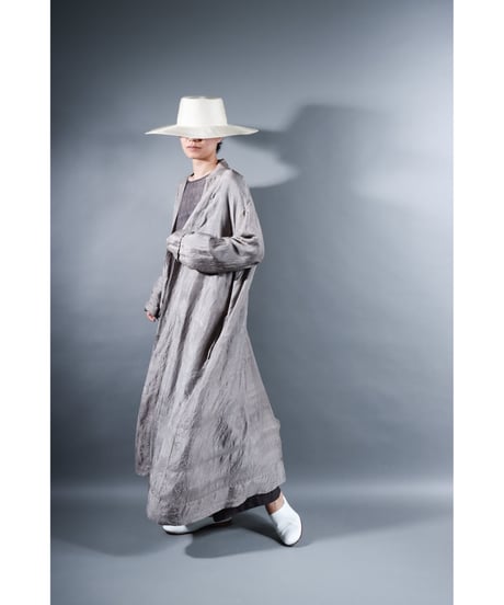 1.Silk robe / Silk khadi / Size 2 / Silver