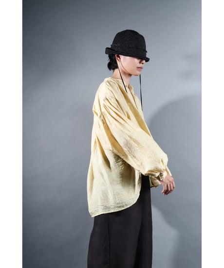 1.Stella blouse / Silk khadi / Clove