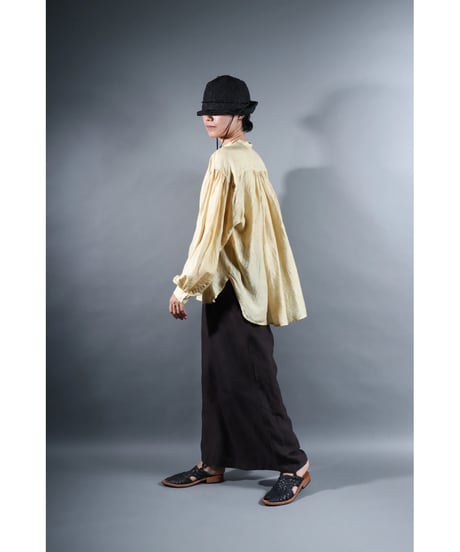 1.Stella blouse / Silk khadi / Clove