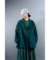 1.Loofah jaket sp / Organic cotton corduroy / size2 / Forest green