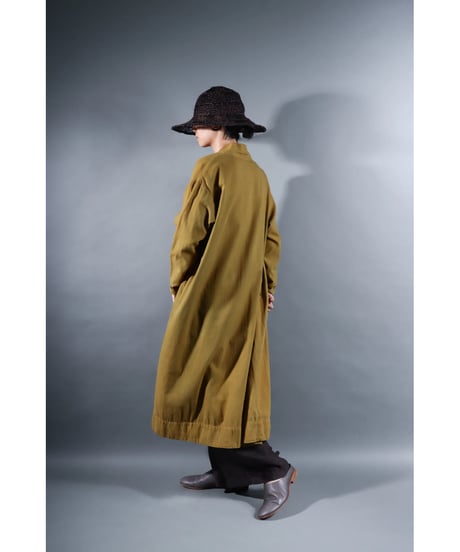 1.Summer robe / Organic cotton twill / size1 / Ochre