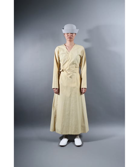 2.Pasan  / Coat dress / Organic cotton / size2 / Clove