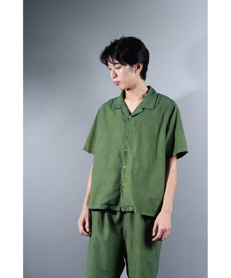 2.Kolumo / size1 / cotton silk / Green moss