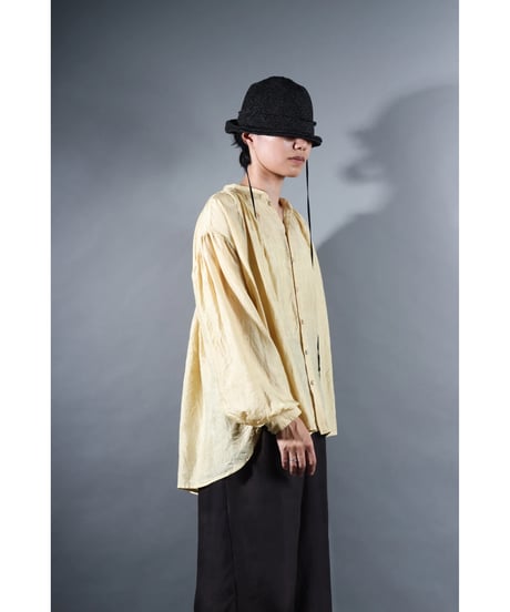 1.Stella blouse / Silk khadi / Clove