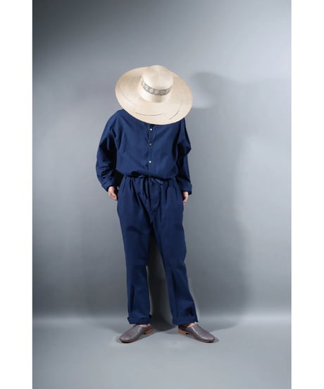 2.Tutoj Jumpsuits / sp / Size2 / typewriter / Evening blue