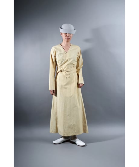 2.Pasan  / Coat dress / Organic cotton / size2 / Clove