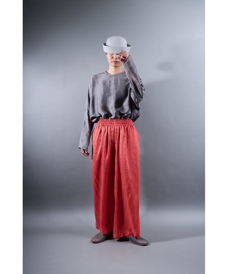 2.Lumo pants / Silk khadi / Sunset pink