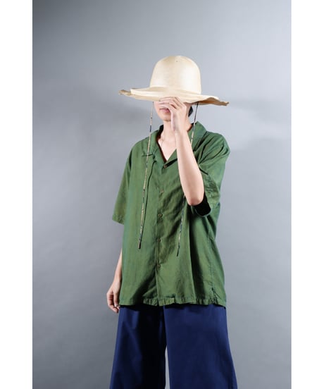 2.Kolumo / size1 / cotton silk / Green moss