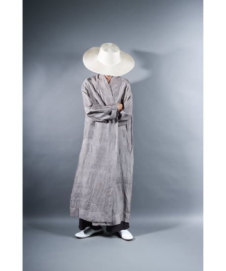 1.Silk robe / Silk khadi / Size 2 / Silver