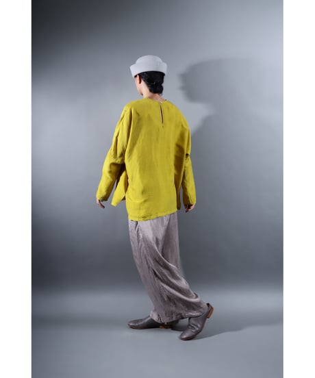 3.Fendo-Long sleeve tops/ Silk khadi / Full moon